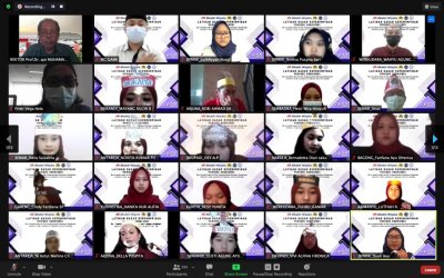 Dewan Perwakilan Mahasiswa laksanakan program kerja Latihan Dasar Kepemimpinan pada hari Sabtu-Minggu (5-6 Juni 2021) secara daring melalui zoom meeting.